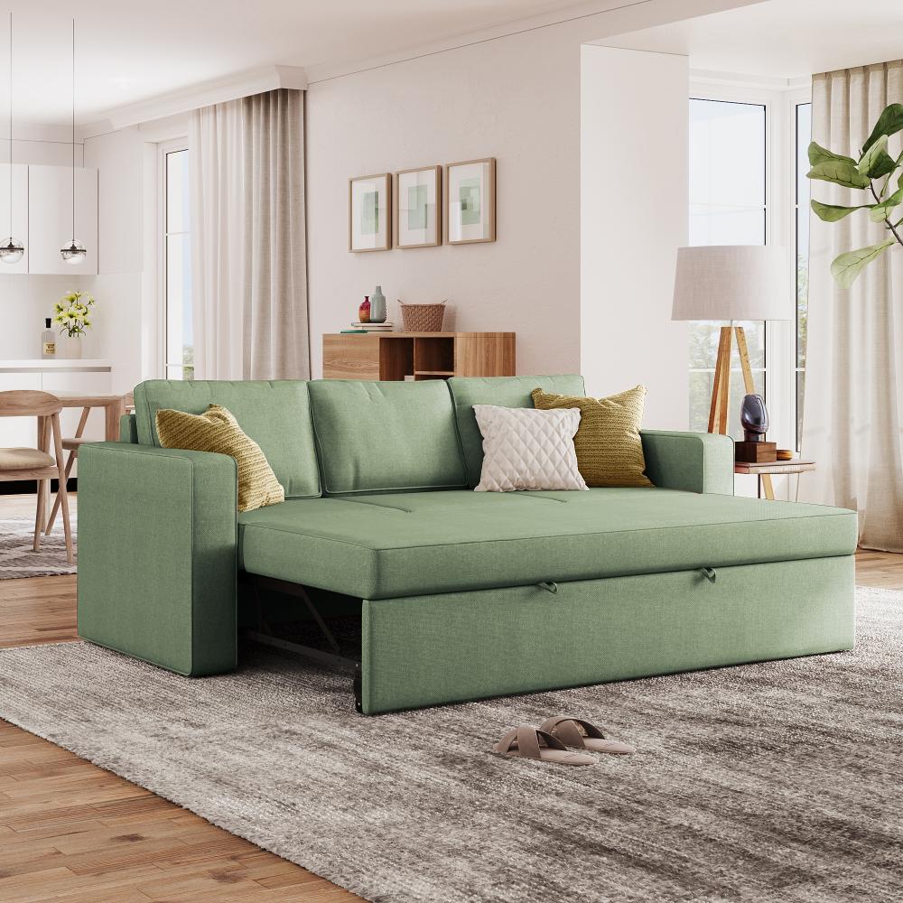 Wakefit Napper Convertible Three Seater Sofa Cum Bed Without Storage